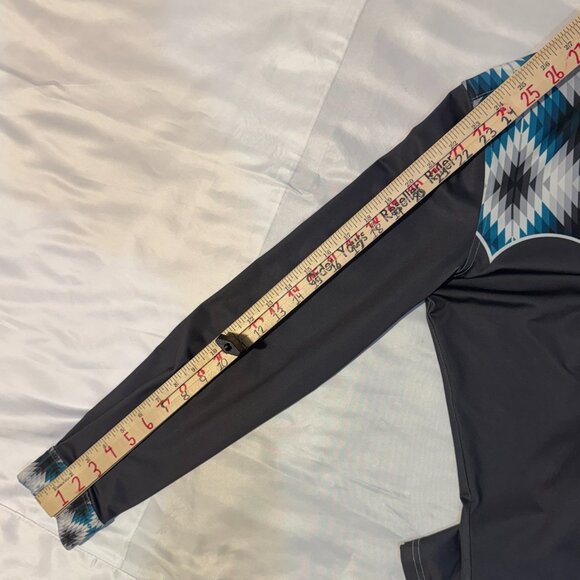 Ranch Dress'N Performance Rodeo Cowgirl Western Pearl Snap Womens Small - Picture 6 of 8